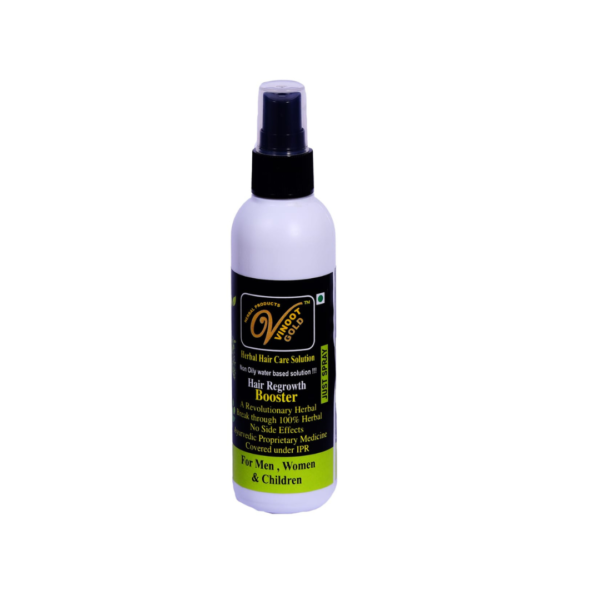 Hair regrowth booster spray